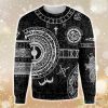 Viking Warrior’s Tattoo Ugly Christmas Sweater - Viking Warrior’s Tattoo EZ14 3010 All Over Print Sweatshirt_1