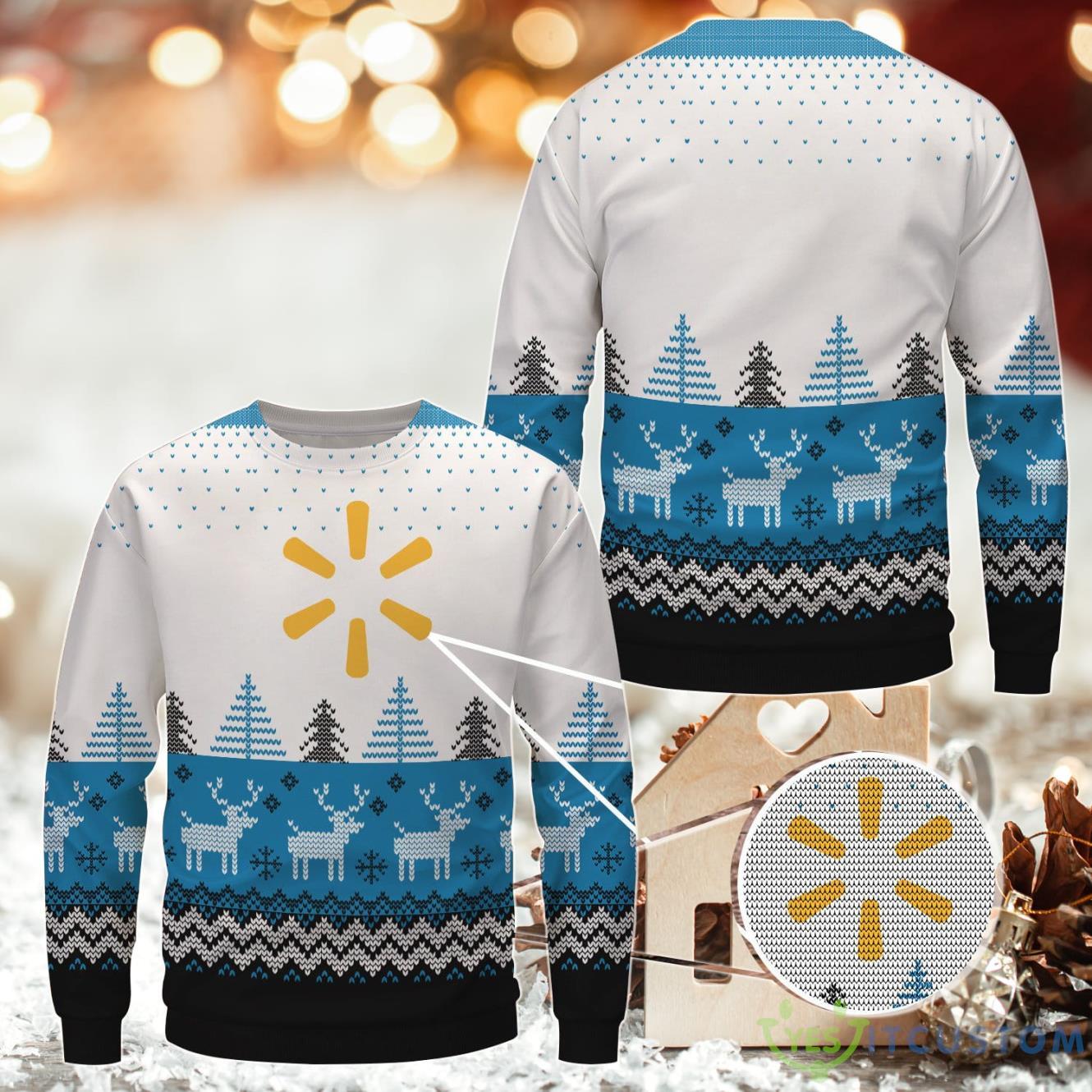 Walmart Wool Sweater Christmas YesItCustom