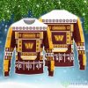 Washington Commanders Christmas Ball Snowfalke Pattern 3D Sweater Product Photo 1