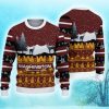 Washington Commanders Christmas Reindeers Pattern Limited Edition Ugly Sweater Product Photo 1