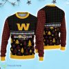 Washington Commanders Cool Christmas Sweater Product Photo 1