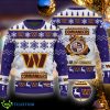 Washington Commanders NFL Ever Upwards Gloves Pattern Ugly Xmas Purple Sweater - Washington Commanders NFL Rugby Gloves Pattern Ugly Xmas Purple Sweater