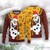Washington Commanders Olaf Christmas Funny Knitted Sweater Product Photo 1
