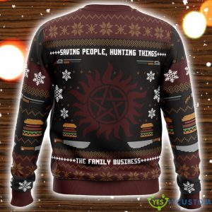 Winchester Christmas Supernatural Ugly Christmas Sweater Christmas Gift For Family 5 Winchester Christmas Supernatural Ugly Christmas Sweater Christmas Gift For Family Product Photo 3