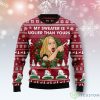 Woman Meme Cat Funny Meme Ugly Christmas Sweater Xmas Gift Christmas Sweater 3D All Over Print Product Photo 1