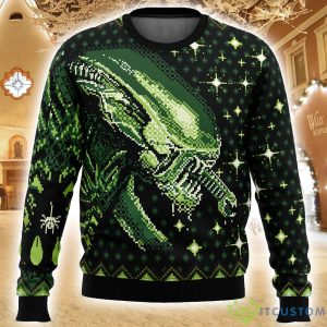 Xenomorph Alien Ugly Christmas Sweater Christmas Gift For Family Product Photo 1