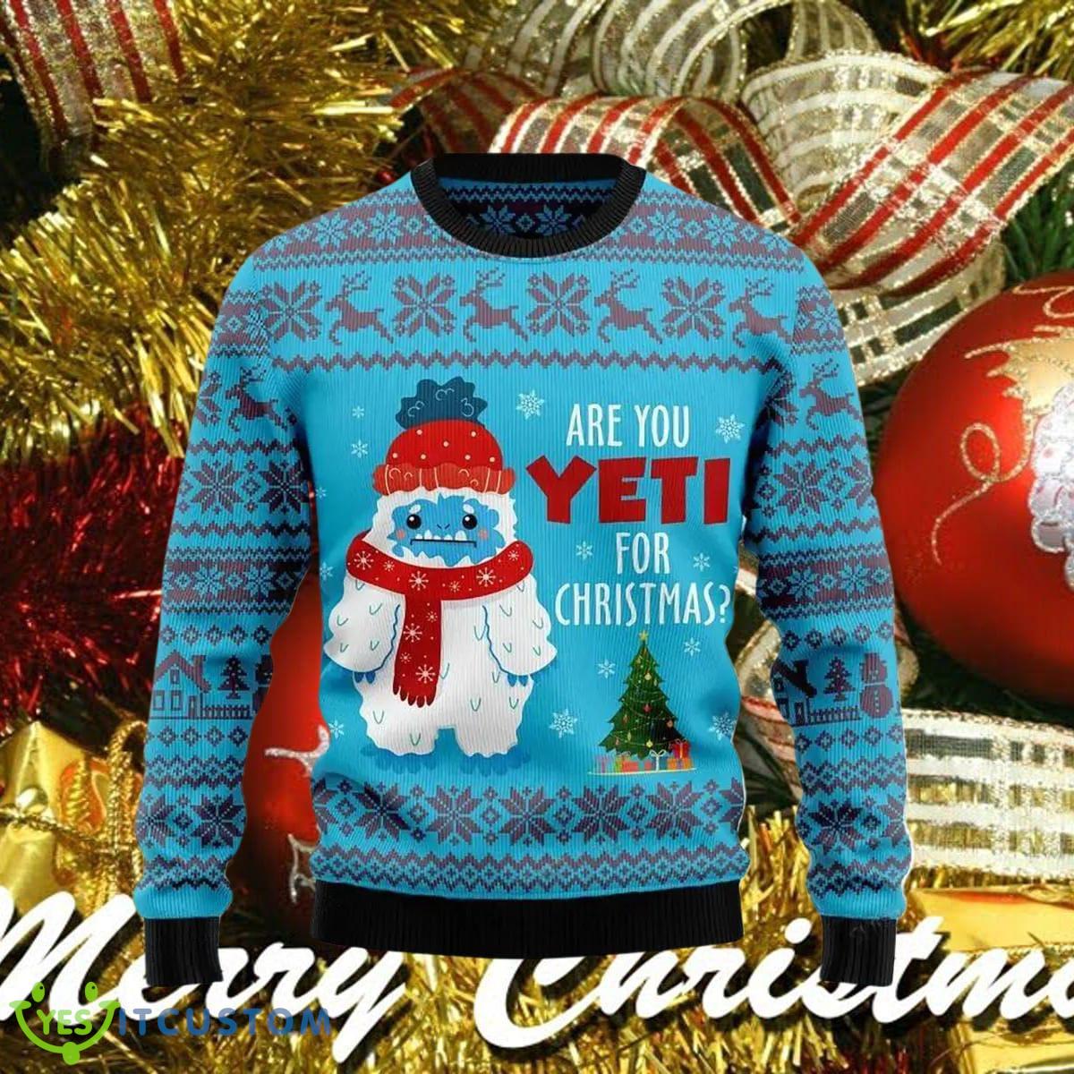 Yeti Christmas Ugly Christmas Sweater Impressive Gift For Men And Women 3 Yeti Christmas Ugly Christmas Sweater Impressive Gift For Men And Women Product Photo 1