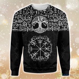 Yggdrasil Viking Ugly Christmas Sweater - Yggdrasil Viking EZ22 2312 All Over Print Sweatshirt_1