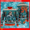 Zach Thomas miami dolphins NFL Ugly 3D Sweater For Christmas - Zach Thomas miami dolphins NFL Knitted Sweater Photo 1