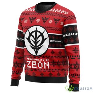 Zeon The Gundam Ugly Christmas Sweater Christmas Gift For Family 5 Zeon The Gundam Ugly Christmas Sweater Christmas Gift For Family Product Photo 3