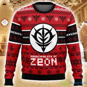 Zeon The Gundam Ugly Christmas Sweater Christmas Gift For Family Product Photo 1