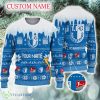 1 FC Magdeburg Custom Name Logo 3D Ugly Sweater New Gift For Fans - 1 FC Magdeburg Custom Name Logo 3D Ugly Sweater New Gift For Fans