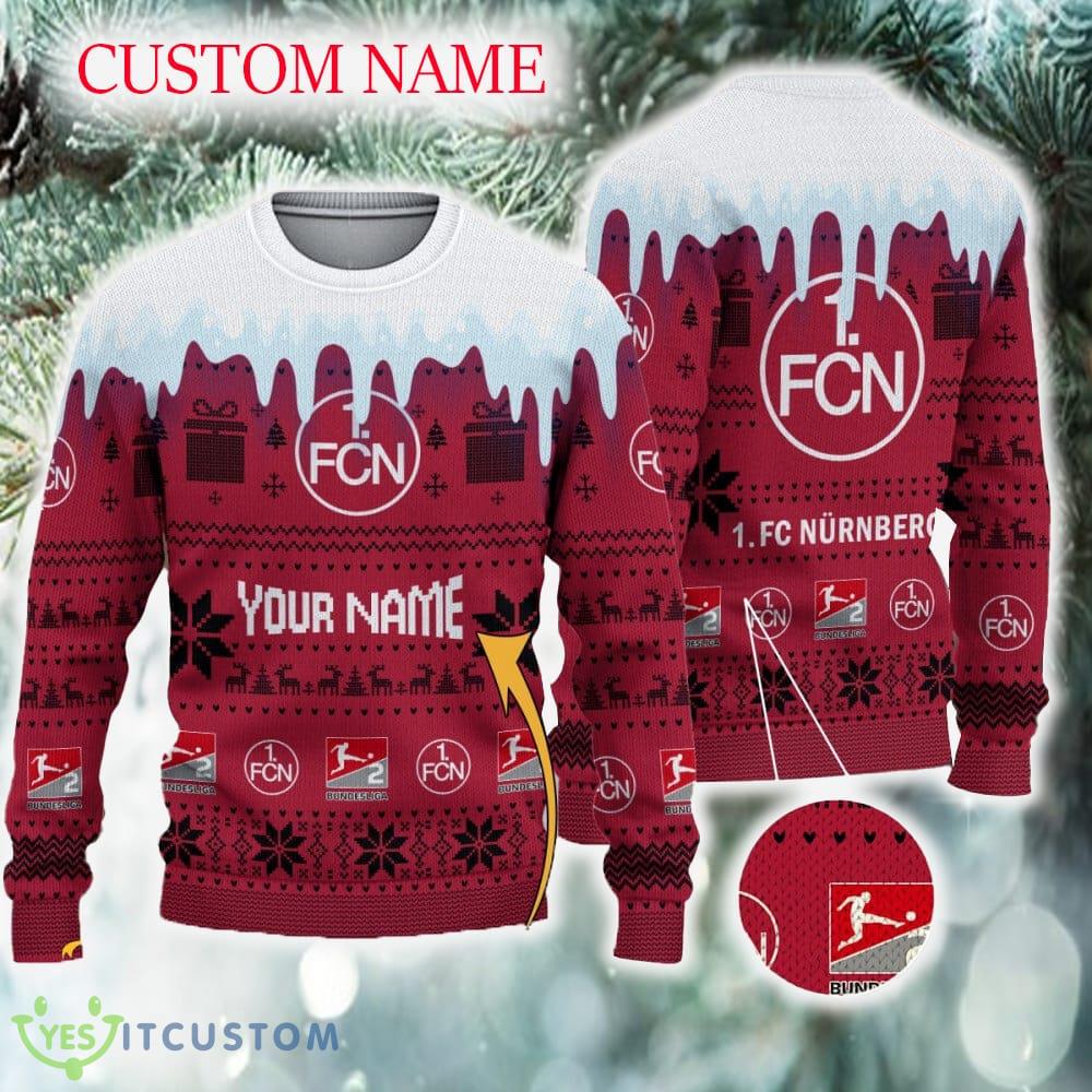 1 FC Nurnberg Custom Name Logo 3D Ugly Sweater New Gift For Fans 3 1 FC Nurnberg Custom Name Logo 3D Ugly Sweater New Gift For Fans - 1 FC Nurnberg Custom Name Logo 3D Ugly Sweater New Gift For Fans