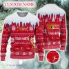 1 FC Union Berlin Custom Name Logo 3D Ugly Sweater New Gift For Fans - 1 FC Union Berlin Custom Name Logo 3D Ugly Sweater New Gift For Fans