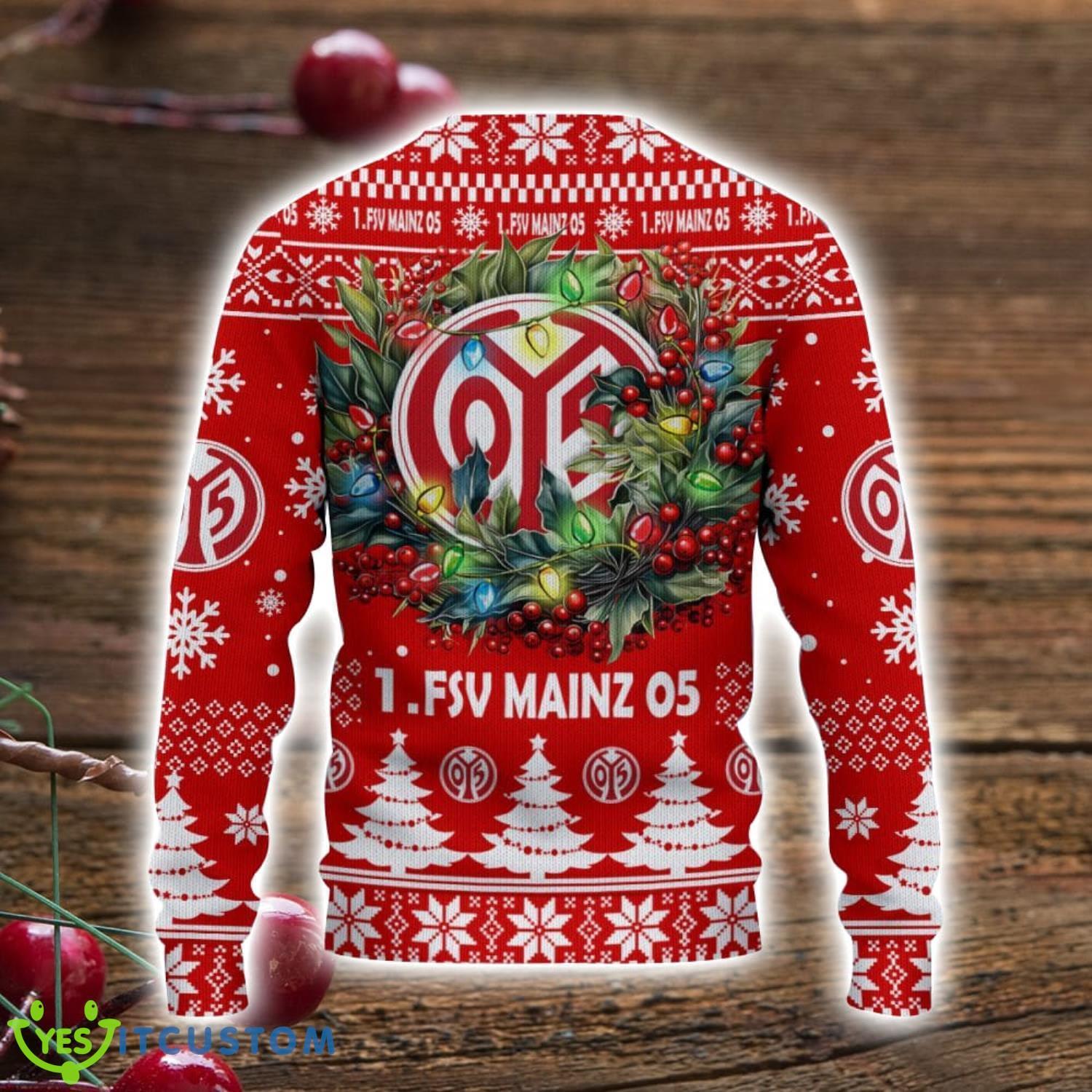1. FSV Mainz 05 3D Ugly Christmas Sweater Christmas Gift For Fans Men Women Christmas Sweater 3 1. FSV Mainz 05 3D Ugly Christmas Sweater Christmas Gift For Fans Men Women Christmas Sweater Product Photo 3