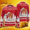 1 FSV Mainz 05 Ugly Christmas Sweater Logo Santa Hat 3D Ugly Christmas Sweater Gift For Fans - 1 FSV Mainz 05 Ugly Christmas Sweater Logo Santa Hat 3D Ugly Christmas Sweater Gift For Fans