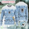 1860 Munich Custom Name Logo 3D Ugly Sweater New Gift For Fans - 1860 Munich Custom Name Logo 3D Ugly Sweater New Gift For Fans