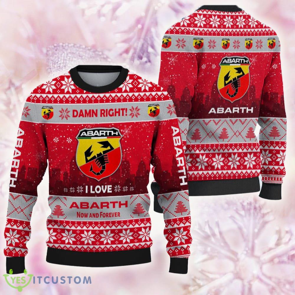 Abarth Logo Car Ugly Christmas Sweater Gift For Men And Women 3 Abarth Logo Car Ugly Christmas Sweater Gift For Men And Women - Abarth Logo Car Ugly Christmas Sweater Gift For Men And Women