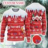 Aberdeen FC Custom Name Logo 3D Ugly Sweater New Gift For Fans - Aberdeen FC Custom Name Logo 3D Ugly Sweater New Gift For Fans