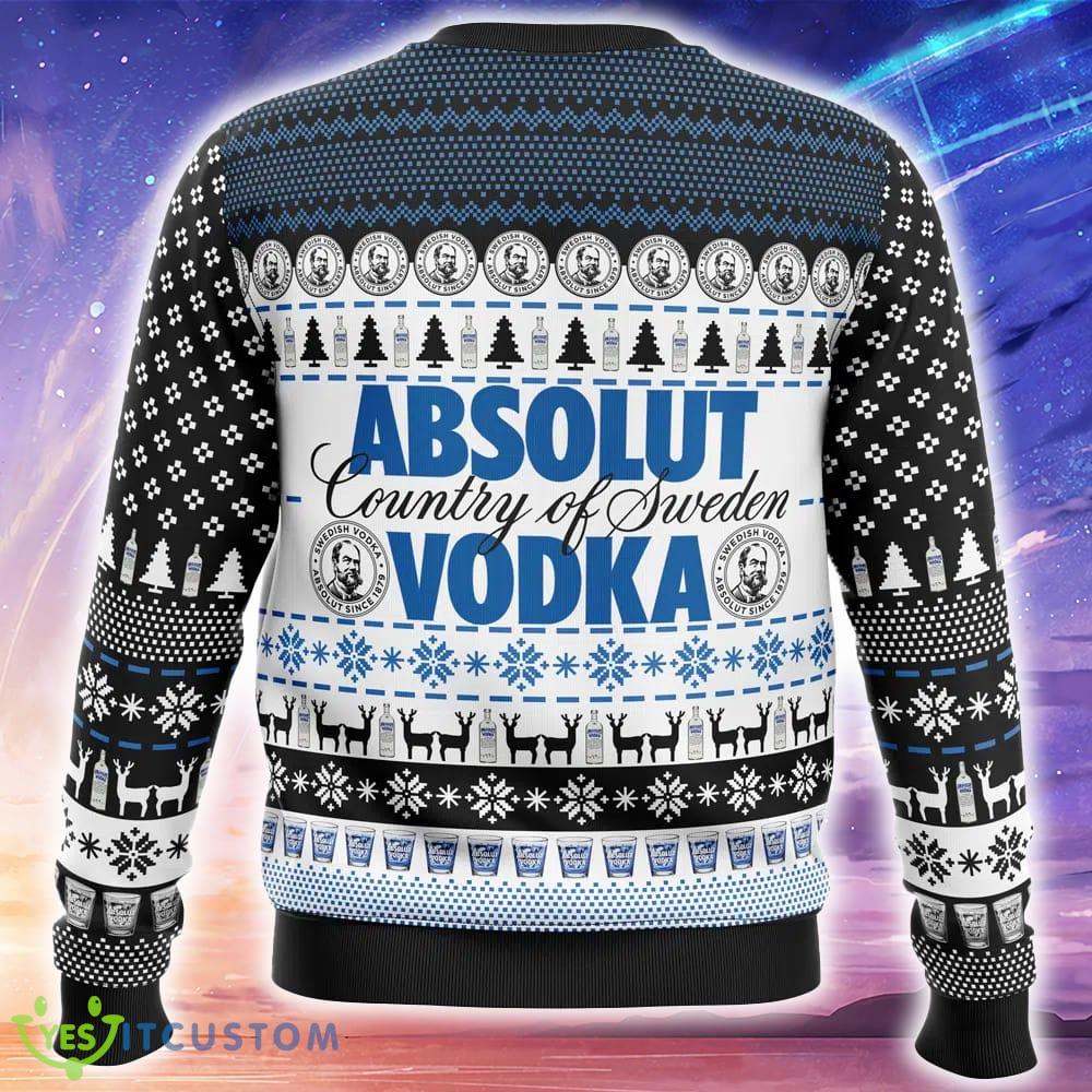 Absolut Vodka Ugly Xmas Sweater Gift Holidays 6 Absolut Vodka Ugly Xmas Sweater Gift Holidays - Absolut Vodka Ugly Christmas Sweater_2