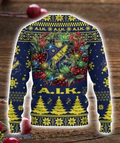 AIK IF 3D Ugly Christmas Sweater Christmas Gift For Fans Men Women Christmas Sweater Product Photo 3