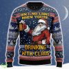 Aint No Laws When You’re Drinking With Claus Ugly Christmas Sweater 2023 Trending Hot Pattern For Fans Gift - Aint No Laws When You’re Drinking With Claus Ugly Christmas Sweater_ 1