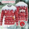 Airdrieonians FC Custom Name Logo 3D Ugly Sweater New Gift For Fans - Airdrieonians FC Custom Name Logo 3D Ugly Sweater New Gift For Fans