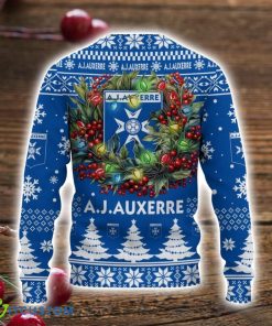 AJ Auxerre 3D Ugly Christmas Sweater Christmas Gift For Fans Men Women Christmas Sweater Product Photo 3