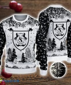 Amiens SC 3D Sweater Pine Trees Pattern Ugly Christmas Sweater For Big Fans Product Photo 1