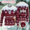 Arbroath FC Custom Name Logo 3D Ugly Sweater New Gift For Fans - Arbroath FC Custom Name Logo 3D Ugly Sweater New Gift For Fans