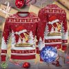 Arizona Cardinals Logo Golden Fans Santa Hat Tree Ugly Christmas Sweater - Arizona Cardinals Logo Golden Fans Santa Hat Tree Ugly Christmas Sweater