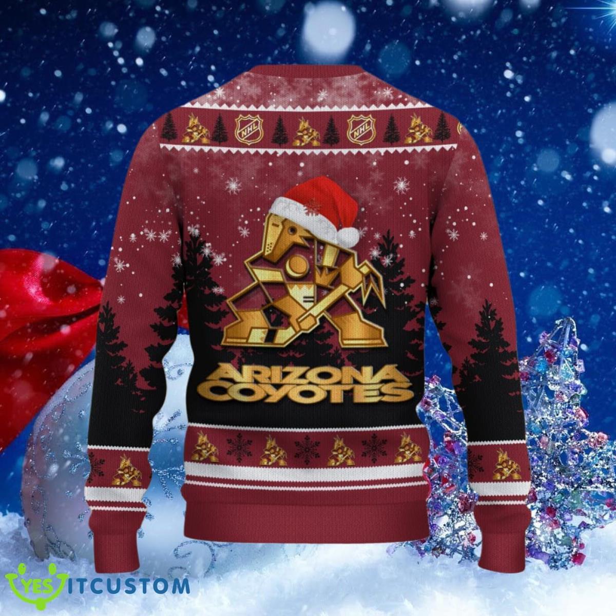 Arizona Coyotes Ugly Christmas Sweater Unique Gifts For Men Women 3 Arizona Coyotes Ugly Christmas Sweater Unique Gifts For Men Women Product Photo 3