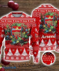 Arsenal F.C. 3D Ugly Christmas Sweater Christmas Gift For Fans Men Women Christmas Sweater Product Photo 1