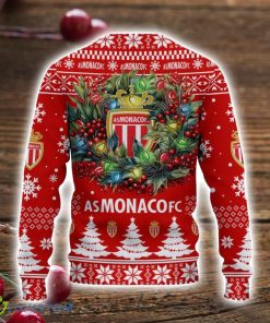 AS Monaco 3D Ugly Christmas Sweater Christmas Gift For Fans Men Women Christmas Sweater Product Photo 3