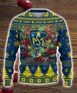 ASM Clermont Auvergne 3D Ugly Christmas Sweater Christmas Gift For Fans Men Women Christmas Sweater Product Photo 2
