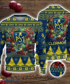 ASM Clermont Auvergne 3D Ugly Christmas Sweater Christmas Gift For Fans Men Women Christmas Sweater Product Photo 1