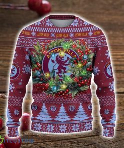 Aston Villa F.C 3D Ugly Christmas Sweater Christmas Gift For Fans Men Women Christmas Sweater Product Photo 2