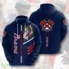 Atlanta Braves MLB Baseball 3D Hoodie All Over Print Gift For Big Fans Product Photo 1