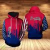 Atlanta Braves MLB Team US 3D Hoodie All Over Print Product Photo 1