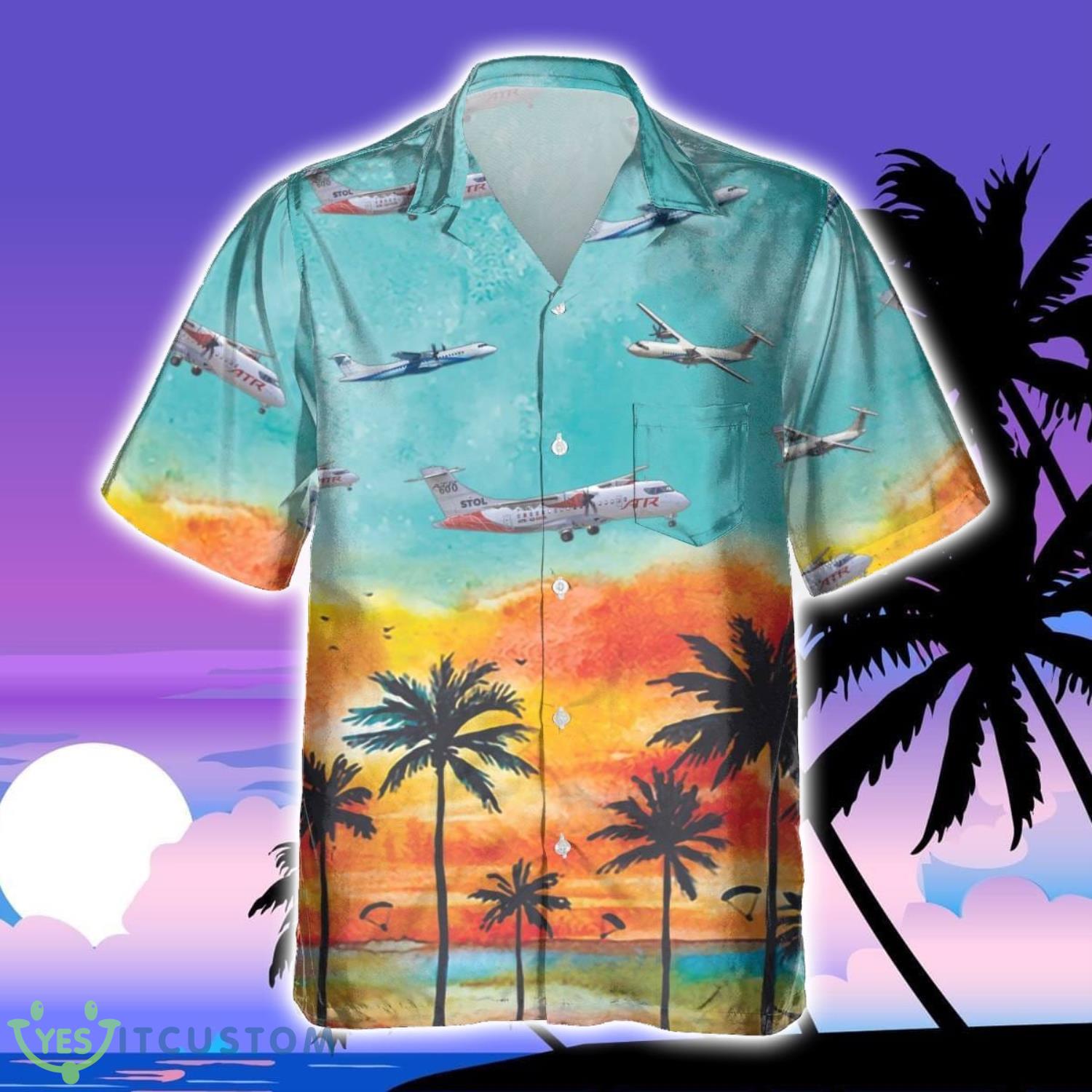 ATR 72 - ATR 42 Aloha US Aircraft Hawaiian Shirt Beach Shirt For Men And Women 4 ATR 72 - ATR 42 Aloha US Aircraft Hawaiian Shirt Beach Shirt For Men And Women Product Photo 1