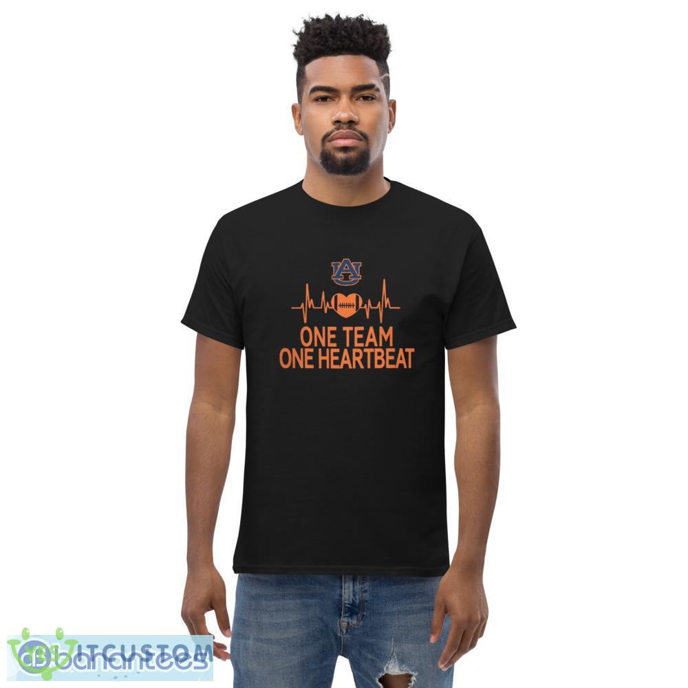 Auburn Tigers One Team One Heartbeat T Shirt, Christmas Sweatshirt 6 Auburn Tigers One Team One Heartbeat T Shirt, Christmas Sweatshirt - Men’s Classic Tee Gildan 5000
