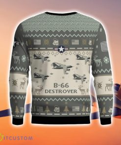 B-66 Destroyer B66 Aircraft New Trend Veteran Sweater Ugly Christmas Sweater Gift For Christmas Product Photo 3