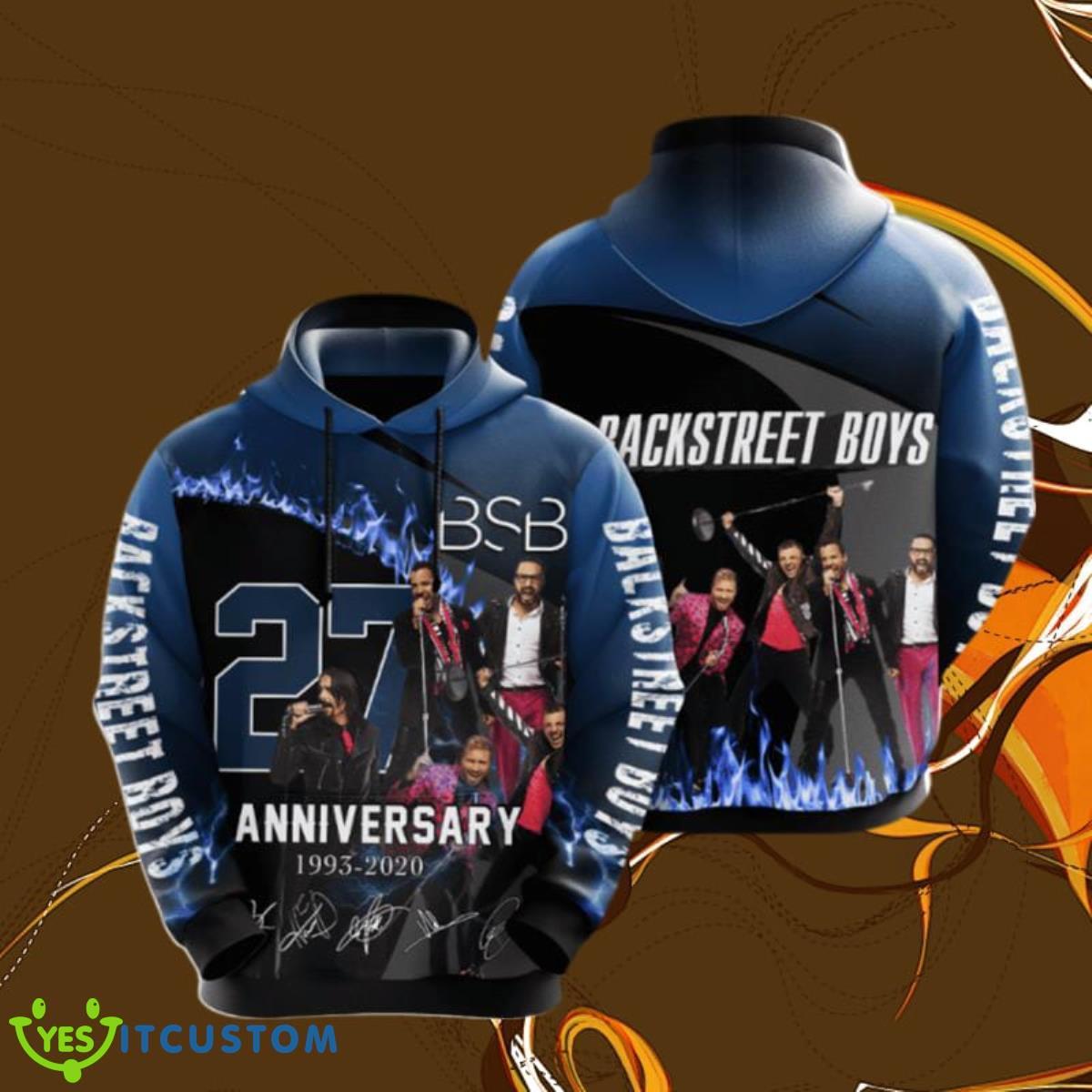 Backstreet Boys 27Th Anniversary 3D Hoodie Impressive Gift For Men Women 2 Backstreet Boys 27Th Anniversary 3D Hoodie Impressive Gift For Men Women Product Photo 1