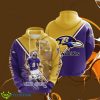 Baltimore Ravens Lamar Jackson 4 3D Hoodie Impressive Gift For Men Women Product Photo 1