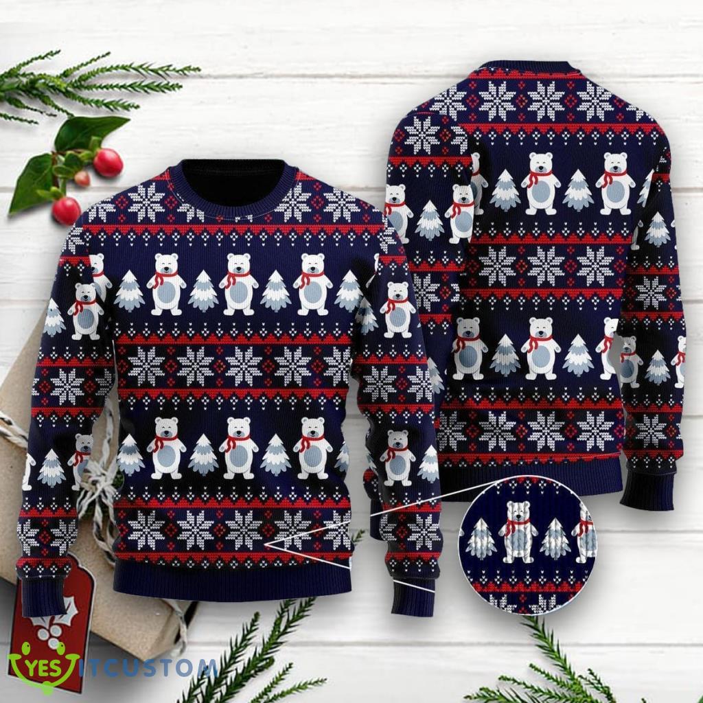 Bear Christmas In Somewhere Xmas Funny Ugly Christmas Sweater For Men And Women 3 Bear Christmas In Somewhere Xmas Funny Ugly Christmas Sweater For Men And Women Product Photo 1