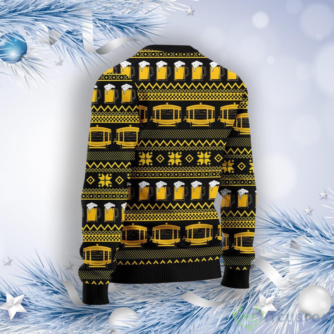 Beer Xmas Ugly Christmas Sweater 8 Beer Xmas Ugly Christmas Sweater Product Photo 2