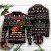 Believe In Bigfoot Squat Xmas Funny Ugly Christmas Sweater For Men And Women Product Photo 1