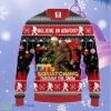 Bigfoot Squatching Christmas Knitted Christmas Ugly Christmas Sweaters Style Gift Product Photo 1