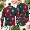 Birra Moretti Ugly Christmas Sweater Reindeer And Snowflakers Beer Lover Gift Birra Moretti Ugly Sweater Product Photo 1