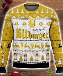 Bitburger Ugly Sweater 3D All Over Printed Christmas Sweater Gift Product Photo 1